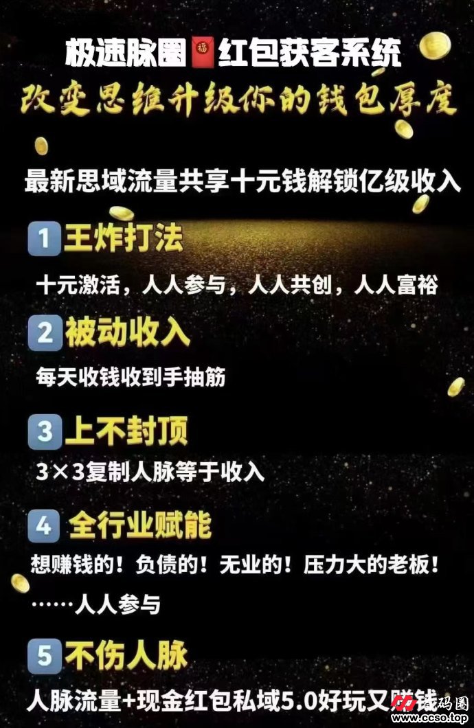 极速脉圈13号上线：限时优待，团队长欢迎对接！